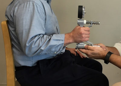 Measuring Grip Strength with Hand Dynamometer